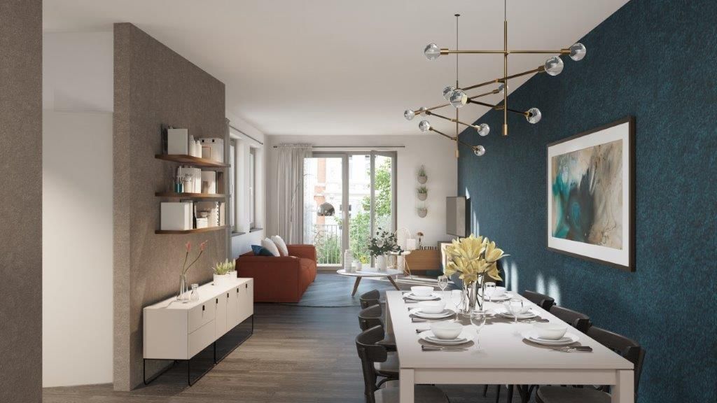 Breite Straße 19 – Wohnraum einer Wohnung