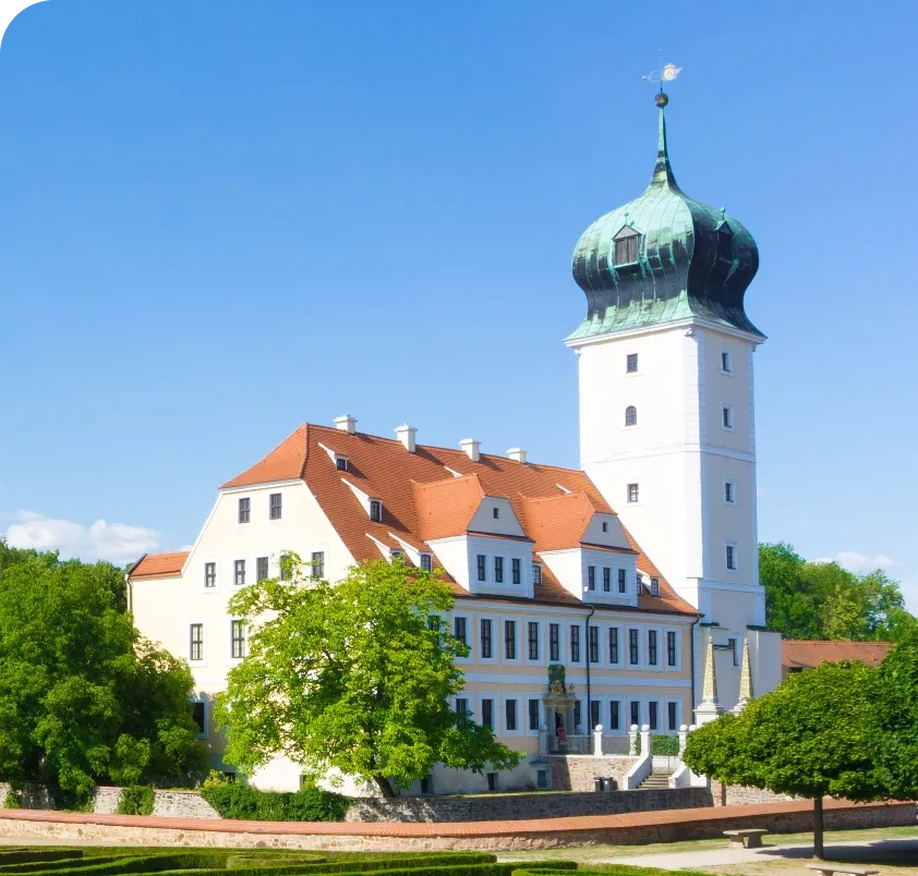 Barockschloss in Delitzsch